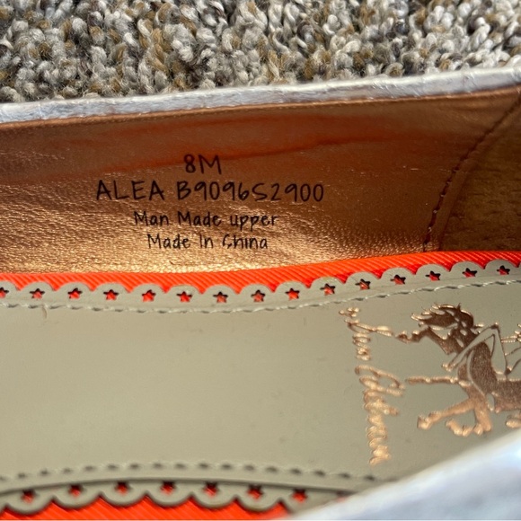 Circus By Sam Edelman ALEA Slip On Ballet Flats Stars Soft Silver US Size 8M - Picture 5 of 7